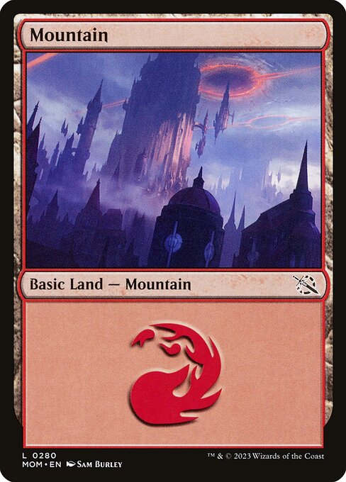Mountain - March of the Machine Common Card