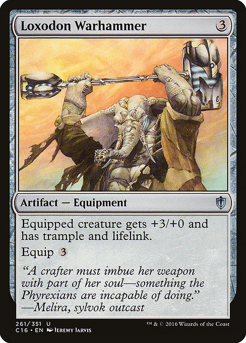 Loxodon Warhammer - Commander 2016 Uncommon Card