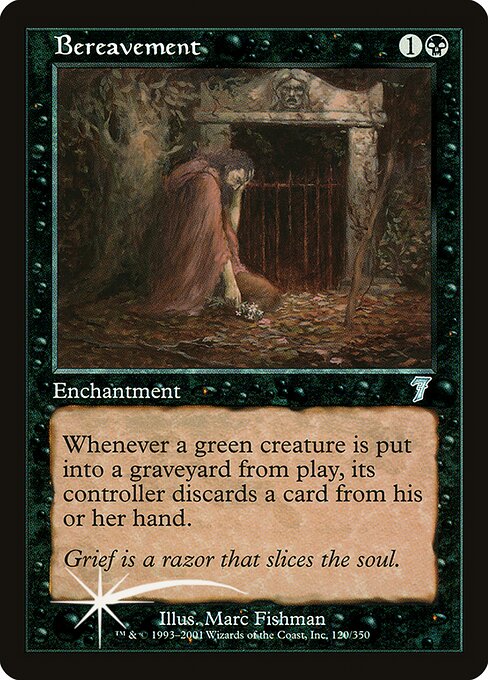 Bereavement - Seventh Edition Uncommon Card