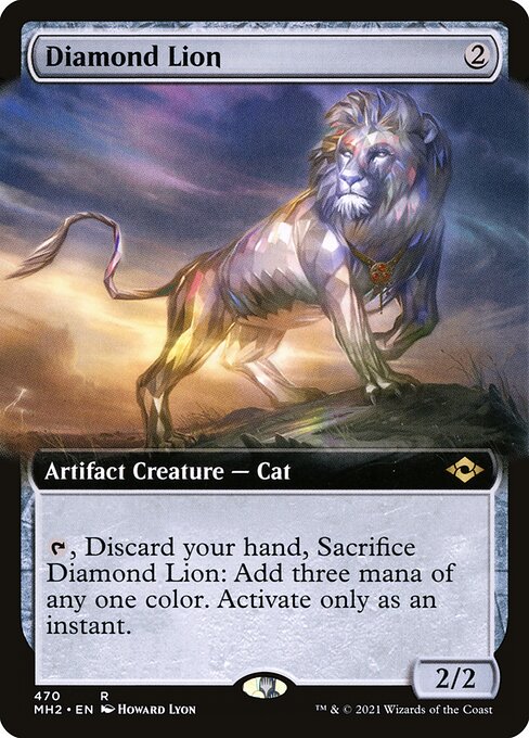 Diamond Lion - Modern Horizons 2 Rare Card