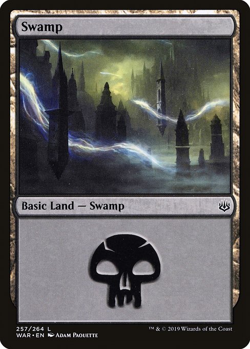 Swamp - War of the Spark Common Card