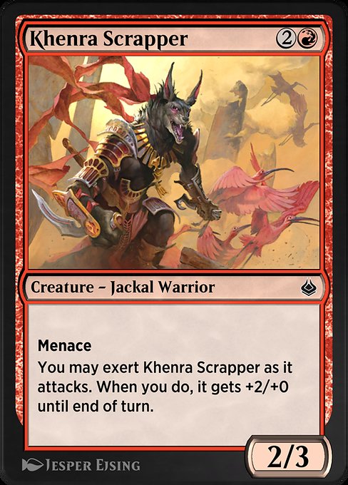 Khenra Scrapper - Amonkhet Remastered Common Card