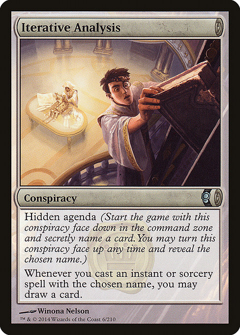 Iterative Analysis - Conspiracy Uncommon Card