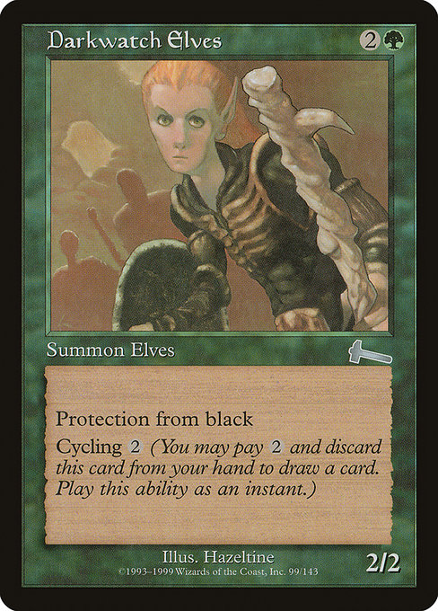 Darkwatch Elves - Urza's Legacy Uncommon Card