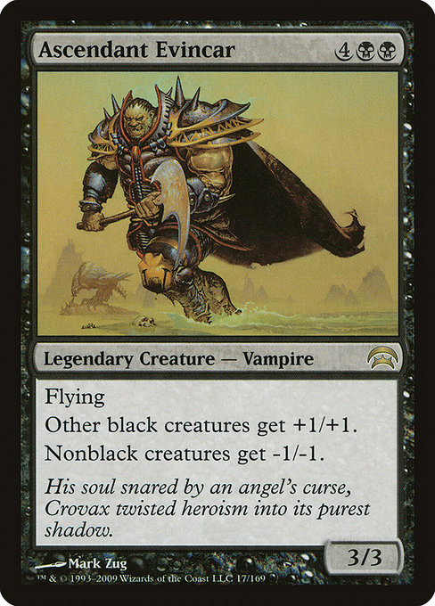 Ascendant Evincar - Planechase Rare Card