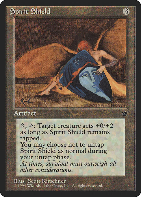 Spirit Shield - Fallen Empires Rare Card