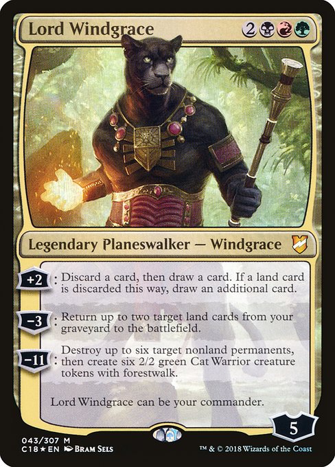 Lord Windgrace - Commander 2018 Mythic Card