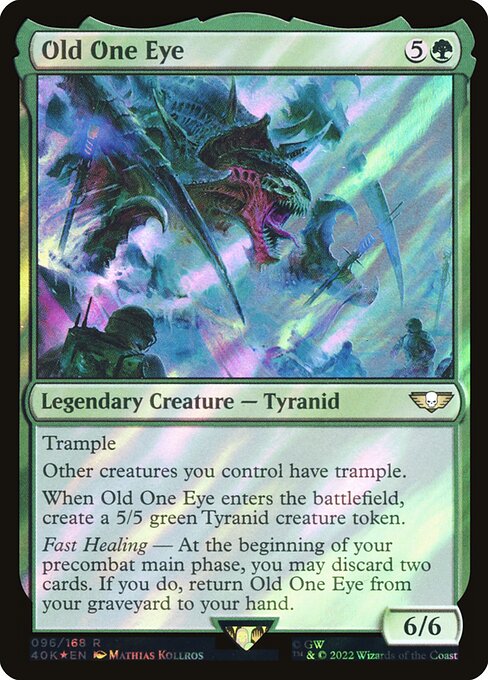 Old One Eye - Warhammer 40,000 Commander Rare Card