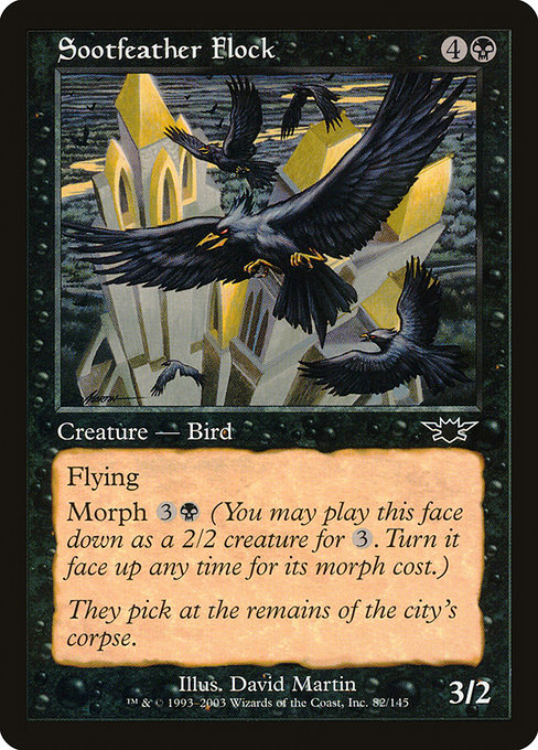 Sootfeather Flock - Legions Common Card
