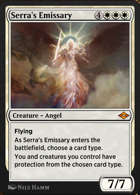 Serra's Emissary - Jumpstart: Historic Horizons Mythic Card