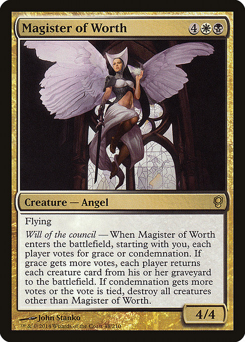 Magister of Worth - Conspiracy Rare Card