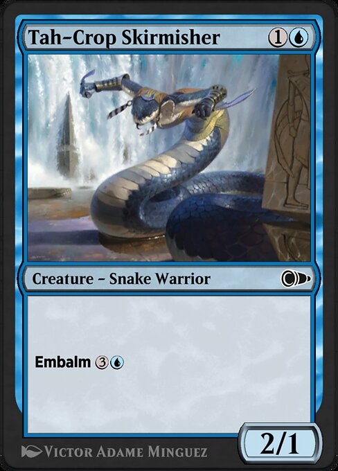Tah-Crop Skirmisher - Pioneer Masters Common Card