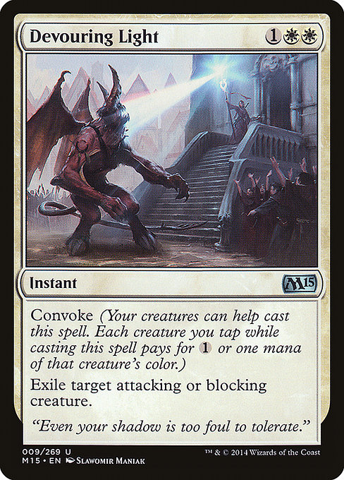 Devouring Light - Magic 2015 Uncommon Card