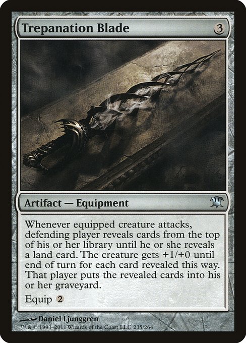 Trepanation Blade - Innistrad Uncommon Card