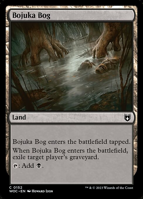 Bojuka Bog - Wilds of Eldraine Commander Common Card