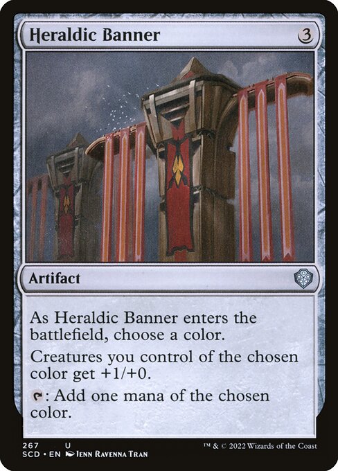 Heraldic Banner - Starter Commander Decks Uncommon Card