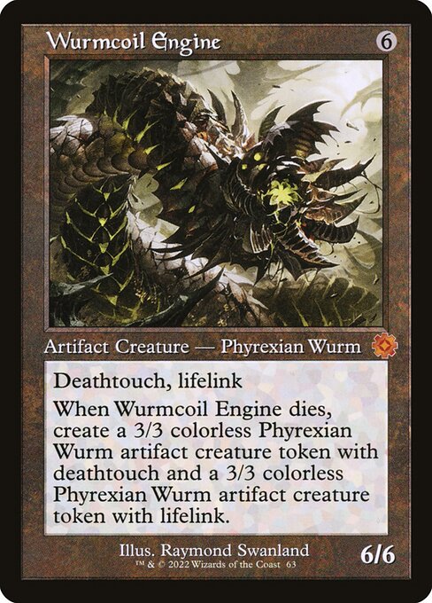 Wurmcoil Engine - The Brothers' War Retro Artifacts Mythic Card