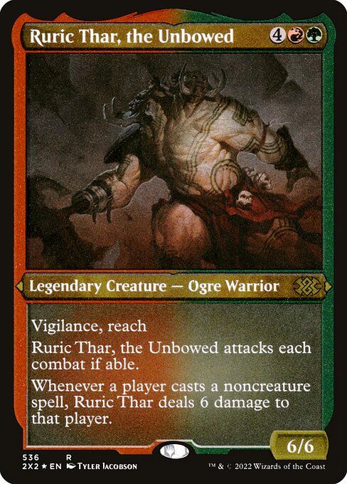 Ruric Thar, the Unbowed - Double Masters 2022 Rare Card