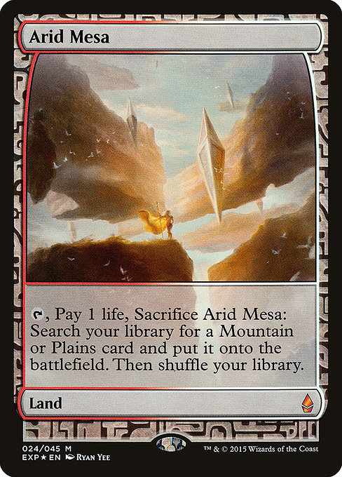 Arid Mesa - Zendikar Expeditions Mythic Card