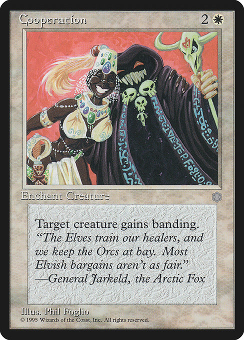 Cooperation - Ice Age Common Card