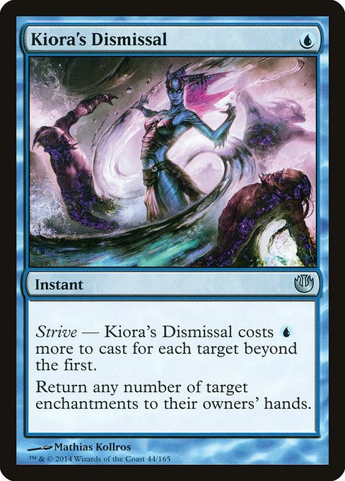 Kiora's Dismissal - Journey into Nyx Uncommon Card