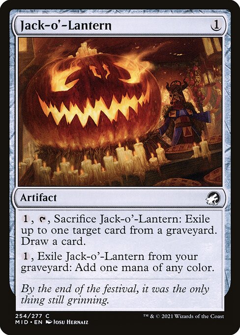 Jack-o'-Lantern - Innistrad: Midnight Hunt Common Card