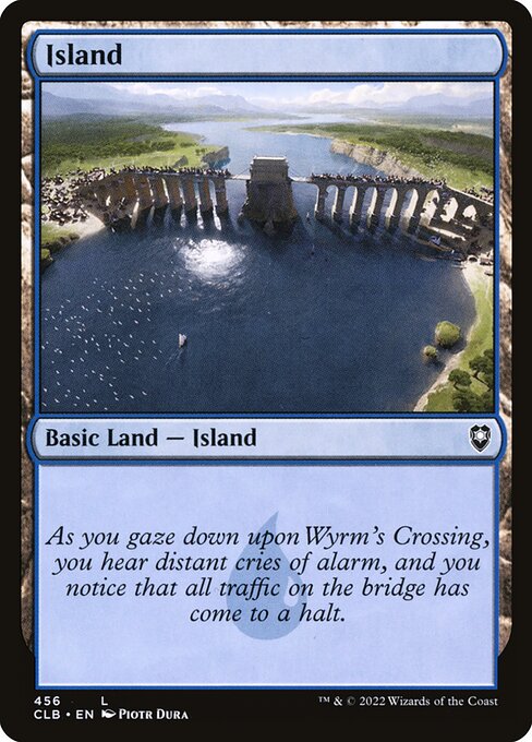 Island - Commander Legends: Battle for Baldur's Gate Common Card