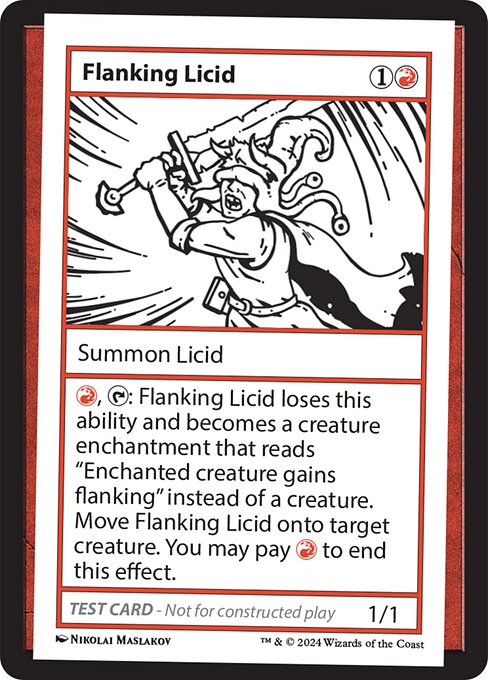 Flanking Licid - Mystery Booster 2 Rare Card