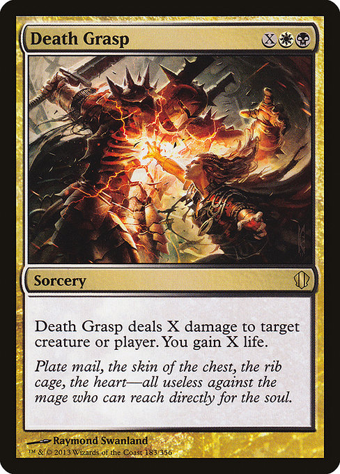 Death Grasp - Commander 2013 Rare Card