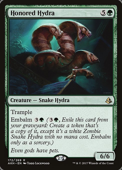 Honored Hydra - Amonkhet Rare Card