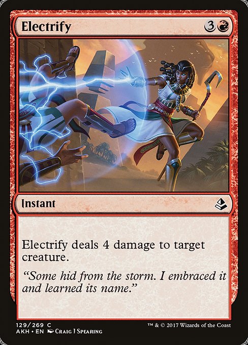 Electrify - Amonkhet Common Card