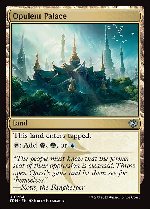 Opulent Palace - Tarkir: Dragonstorm Uncommon Card