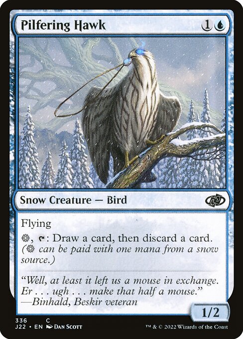 Pilfering Hawk - Jumpstart 2022 Common Card