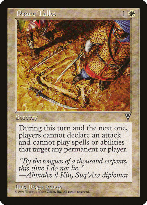 Peace Talks - Visions Uncommon Card