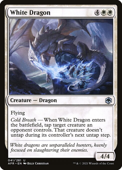 White Dragon - Adventures in the Forgotten Realms Uncommon Card