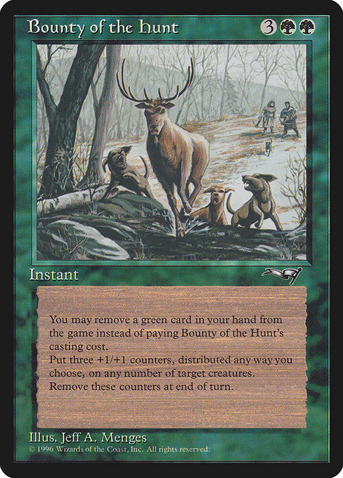 Bounty of the Hunt - Alliances Uncommon Card