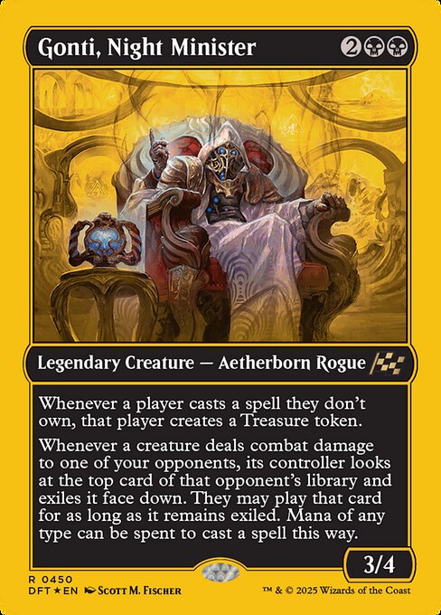 Gonti, Night Minister - Aetherdrift Rare Card