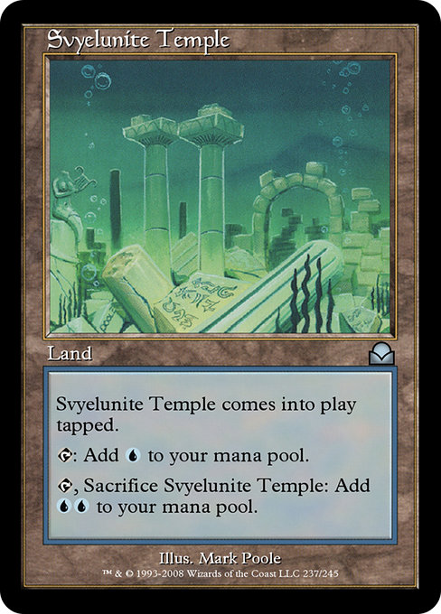 Svyelunite Temple - Masters Edition II Uncommon Card