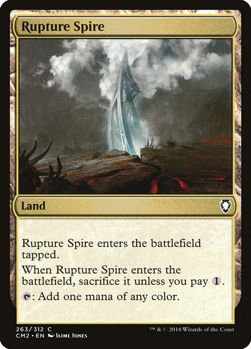 Rupture Spire - Commander Anthology Volume II Common Card