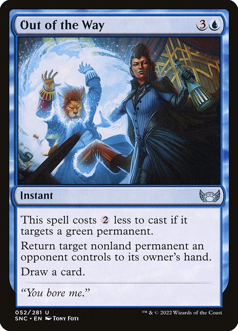 Out of the Way - Streets of New Capenna Uncommon Card