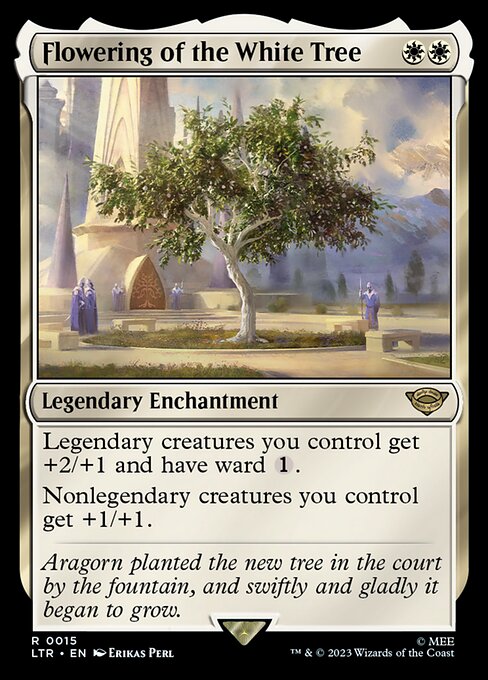 Flowering of the White Tree - The Lord of the Rings: Tales of Middle-earth Rare Card