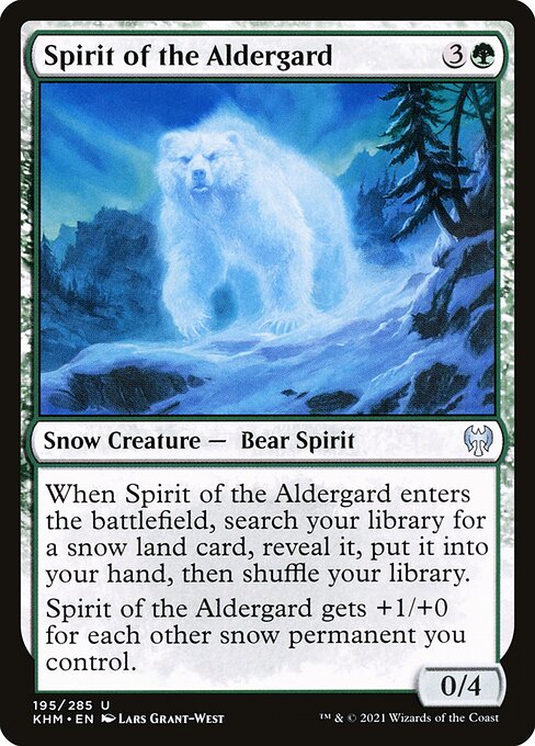 Spirit of the Aldergard - Kaldheim Uncommon Card