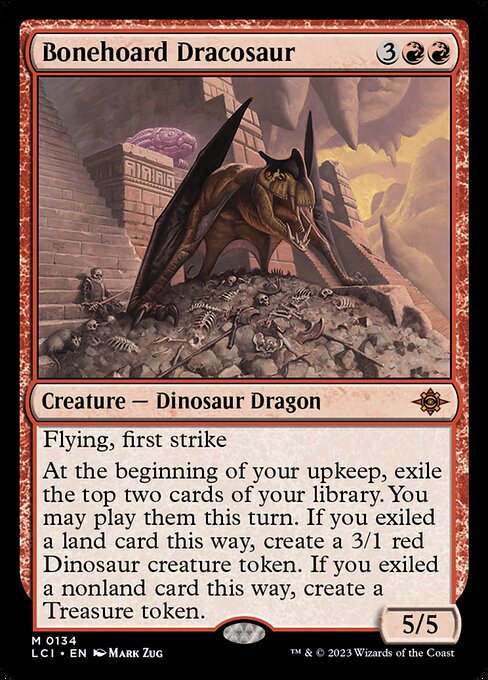 Bonehoard Dracosaur - The Lost Caverns of Ixalan Mythic Card