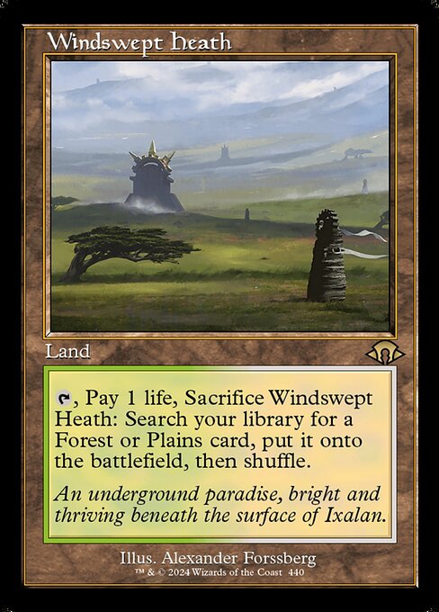 Windswept Heath - Modern Horizons 3 Rare Card