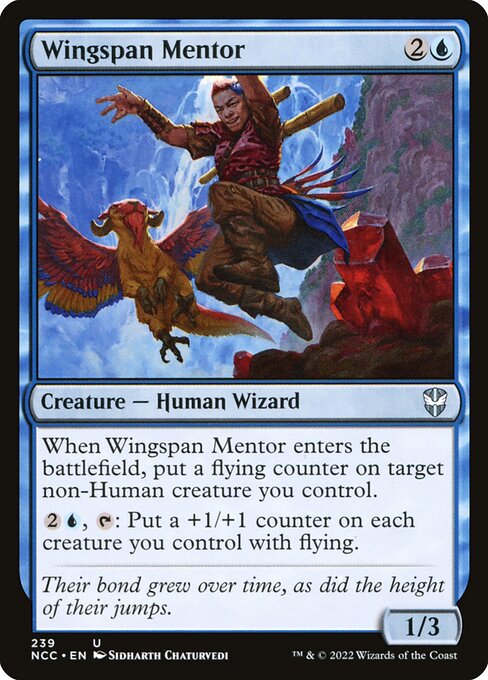 Wingspan Mentor - New Capenna Commander Uncommon Card