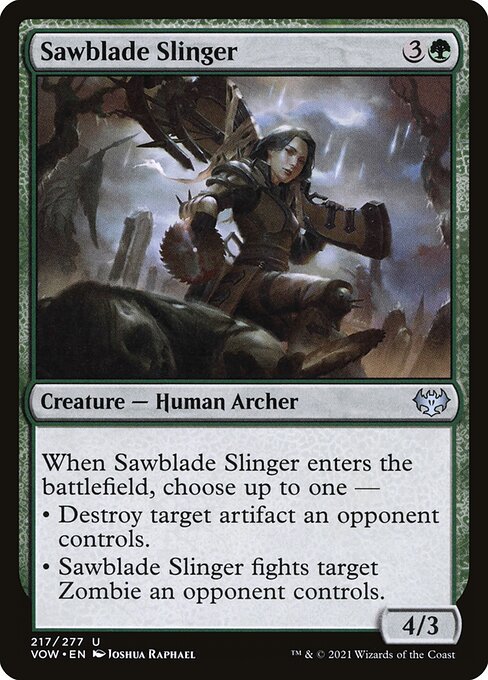 Sawblade Slinger - Innistrad: Crimson Vow Uncommon Card