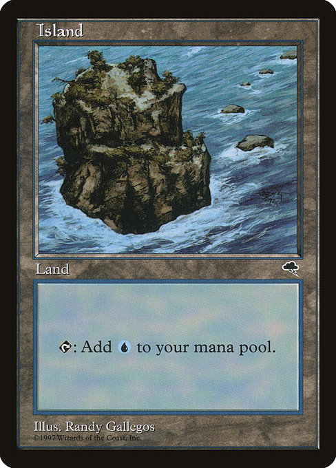 Island - Tempest Common Card