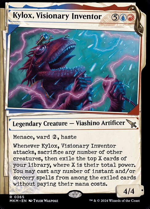 Kylox, Visionary Inventor - Murders at Karlov Manor Rare Card