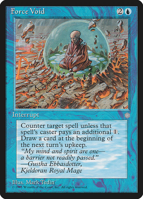 Force Void - Ice Age Uncommon Card