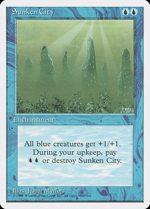 Sunken City - Fourth Edition Common Card